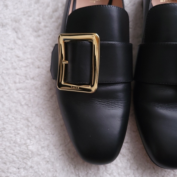 Bally Janelle Buckled Loafers - Black - Picture 5 of 13